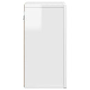 vidaXL Függő szekrény ELST Magas Fényű Fehér 60 x 20 x 40 cm Faanyag