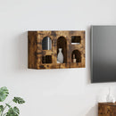 vidaXL Függő szekrény ELST Füstös Tölgy 60 x 20 x 40 cm Szerelt Fa