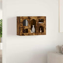vidaXL Függő szekrény ELST Füstös Tölgy 60 x 20 x 40 cm Szerelt Fa