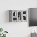 vidaXL Függő szekrény ELST Szürke Sonoma 60 x 20 x 40 cm Faanyag