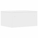 vidaXL Falra szerelhető íróasztal Fehér 60 x 45 x 30 cm Faanyag