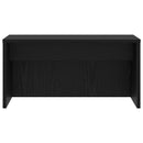 vidaXL Falra szerelhető íróasztal Fekete tölgy 60 x 45 x 30 cm Faanyag