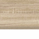 vidaXL Falra szerelhető íróasztal Sonoma tölgy 60 x 45 x 30 cm Faanyag