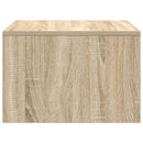 vidaXL Falra szerelhető íróasztal Sonoma tölgy 60 x 45 x 30 cm Faanyag