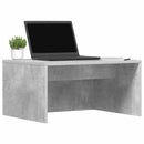 vidaXL Falra szerelhető íróasztal Beton Szürke 60 x 45 x 30 cm Faanyag
