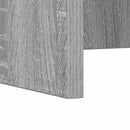 vidaXL Falra szerelhető íróasztal Szürke Sonoma 60 x 45 x 30 cm