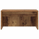 vidaXL Falra szerelhető íróasztal Öreg fa 60 x 45 x 30 cm Faanyag