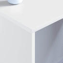 vidaXL Falra szerelhető íróasztal Fehér 80 x 45 x 30 cm Faanyag