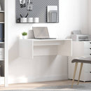 vidaXL Falra szerelhető íróasztal Fehér 80 x 45 x 30 cm Faanyag