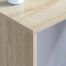 vidaXL Falra szerelhető íróasztal Sonoma tölgy 80 x 45 x 30 cm Faanyag