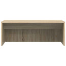 vidaXL Falra szerelhető íróasztal Sonoma tölgy 80 x 45 x 30 cm Faanyag