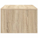 vidaXL Falra szerelhető íróasztal Sonoma tölgy 80 x 45 x 30 cm Faanyag