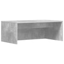 vidaXL Falra szerelhető íróasztal Beton Szürke 80 x 45 x 30 cm Faanyag