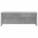 vidaXL Falra szerelhető íróasztal Beton Szürke 80 x 45 x 30 cm Faanyag