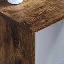 vidaXL Falra szerelhető íróasztal Füstölt tölgy 80 x 45 x 30 cm