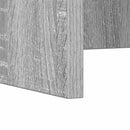 vidaXL Falra szerelhető íróasztal Szürke Sonoma 80 x 45 x 30 cm