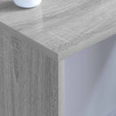vidaXL Falra szerelhető íróasztal Szürke Sonoma 80 x 45 x 30 cm