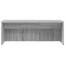 vidaXL Falra szerelhető íróasztal Szürke Sonoma 80 x 45 x 30 cm