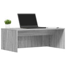 vidaXL Falra szerelhető íróasztal Szürke Sonoma 80 x 45 x 30 cm