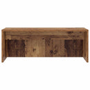 vidaXL Falra szerelhető íróasztal Öreg fa 80 x 45 x 30 cm Faanyag