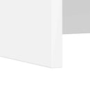 vidaXL Falra szerelhető íróasztal Fehér 100 x 45 x 30 cm Faanyag