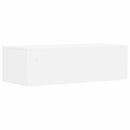 vidaXL Falra szerelhető íróasztal Fehér 100 x 45 x 30 cm Faanyag