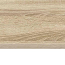 vidaXL Falra szerelhető íróasztal Sonoma tölgy 100 x 45 x 30 cm