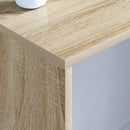 vidaXL Falra szerelhető íróasztal Sonoma tölgy 100 x 45 x 30 cm