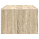 vidaXL Falra szerelhető íróasztal Sonoma tölgy 100 x 45 x 30 cm