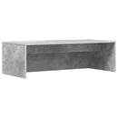 vidaXL Falra szerelhető íróasztal Beton Szürke 100 x 45 x 30 cm