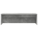 vidaXL Falra szerelhető íróasztal Beton Szürke 100 x 45 x 30 cm