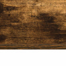 vidaXL Falra szerelhető íróasztal Füstölt tölgy 100 x 45 x 30 cm