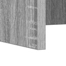 vidaXL Falra szerelhető íróasztal Szürke Sonoma 100 x 45 x 30 cm