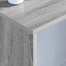 vidaXL Falra szerelhető íróasztal Szürke Sonoma 100 x 45 x 30 cm