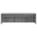 vidaXL Falra szerelhető íróasztal Szürke Sonoma 100 x 45 x 30 cm