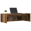 vidaXL Falra szerelhető íróasztal Öreg fa 100 x 45 x 30 cm Faanyag