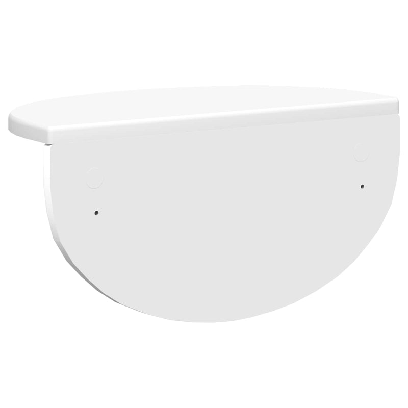 vidaXL Falpolc Falra szerelhető Fehér 38 x 19 x 19 cm Faanyag