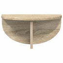 vidaXL Falpolc Falra szerelhető Sonoma tölgy 38 x 19 x 19 cm Faanyag