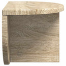 vidaXL Falpolc 2 pcs Sonoma tölgy 38 x 19 x 19 cm Faanyag