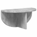 vidaXL Falpolc Falra szerelhető Beton Szürke 38 x 19 x 19 cm Faanyag