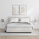 vidaXL Falpolc Magas Fényű Fehér 38 x 19 x 19 cm Faanyag