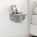 vidaXL Falpolc Falra szerelhető Szürke Sonoma 38 x 19 x 19 cm Faanyag