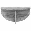 vidaXL Falpolc Falra szerelhető Szürke Sonoma 38 x 19 x 19 cm Faanyag