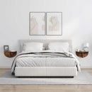 vidaXL Falpolc Falra szerelhető Öreg fa 38 x 19 x 19 cm Faanyag