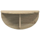 vidaXL Falpolc Falra szerelhető Sonoma tölgy 48 x 24 x 24 cm