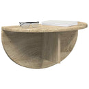 vidaXL Falpolc Falra szerelhető Sonoma tölgy 48 x 24 x 24 cm