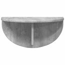 vidaXL Falpolc Falra szerelhető Beton Szürke 48 x 24 x 24 cm Faanyag