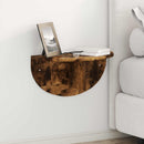 vidaXL Falpolc Füstös tölgy 48 x 24 x 24 cm Szerelt Fa