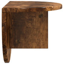 vidaXL Falpolc Füstös tölgy 48 x 24 x 24 cm Szerelt Fa