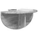 vidaXL Falpolc 2 pcs Szürke Sonoma 38 x 19 x 19 cm Faanyag